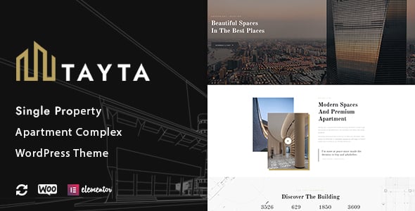 Tayta - Single Property & Apartment Complex Theme Tayta - Single Property & Apartment Complex Theme
