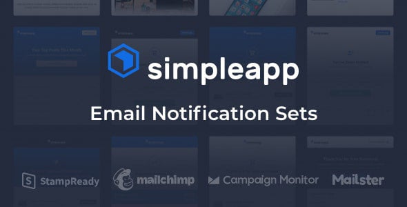 SimpleApp - Email Notification Sets SimpleApp - Email Notification Sets
