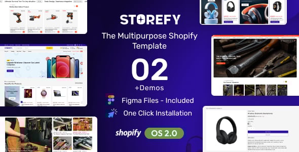 Storefy - Multipurpose Shopify OS 2.0 Theme