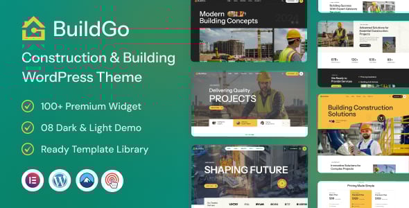BuildGo - Construction WordPress Theme BuildGo - Construction WordPress Theme
