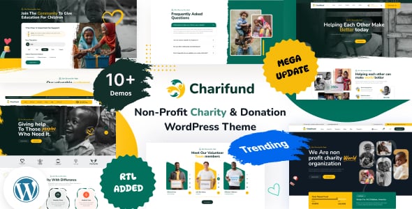 ChariFund - Charity & Donation Foundation WordPress Theme Multipurpose ChariFund - Charity & Donation Foundation WordPress Theme Multipurpose