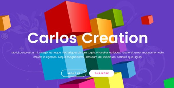 Carlos | Creative Agency PSD Template
