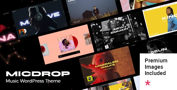 Micdrop - Music WordPress Theme Micdrop - Music WordPress Theme