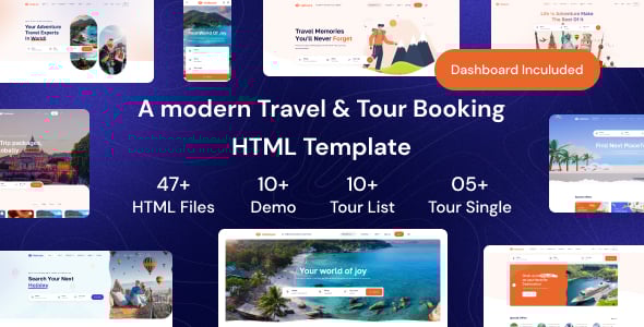 ViaTours - Travel & Tour Agency HTML Template ViaTours - Travel & Tour Agency HTML Template