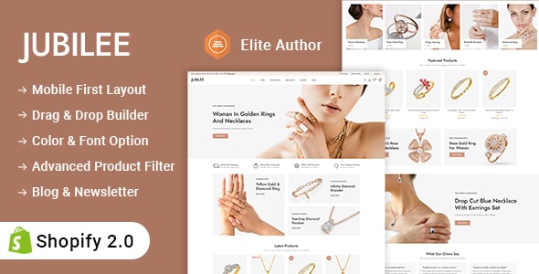 Jubilee - Jewelry Fashion Store Shopify 2.0 Responsive Theme Jubilee - Jewelry Fashion Store Shopify 2.0 Responsive Theme