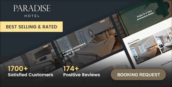 Responsive Paradise Hotel Responsive Paradise Hotel