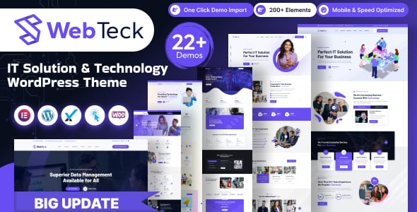 Webteck – IT Solution and Technology WordPress Theme Webteck – IT Solution and Technology WordPress Theme