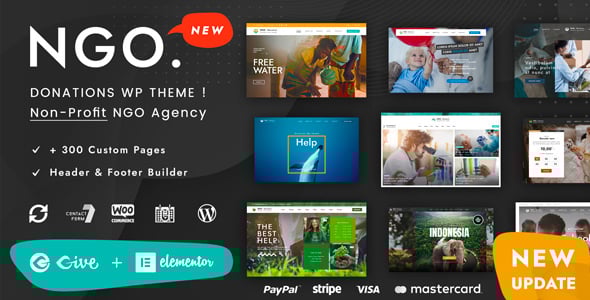 Ngo - Charity Donation WordPress Ngo - Charity Donation WordPress