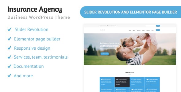 Insurance Agency - Business WP Theme Insurance Agency - Business WP Theme