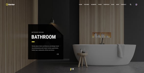 Genter - Creative Multi-Purpose PSD Template