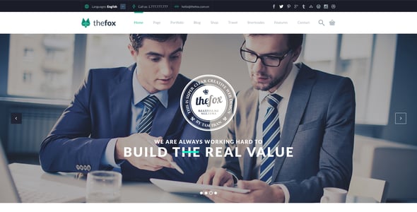 TheFox | Multi-Purpose PSD Template
