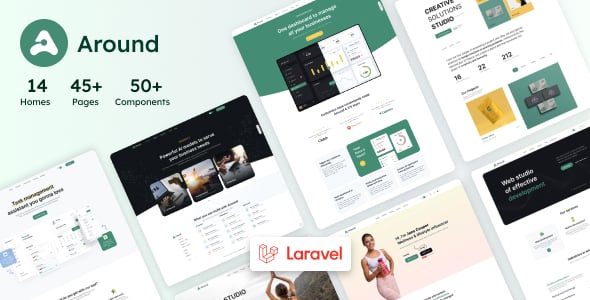 Around - Laravel Multipurpose Landing Template Around - Laravel Multipurpose Landing Template