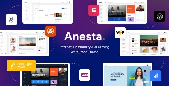 Anesta - Intranet, Extranet, Community and BuddyPress WordPress Theme Anesta - Intranet, Extranet, Community and BuddyPress WordPress Theme