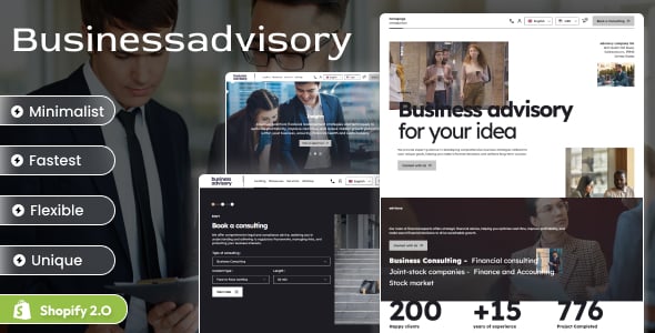 Business Advisory - Life and Business Coach Shopify Theme OS 2.0