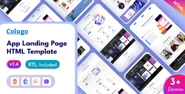 Colugo - App Landing Page Bootstrap 5 Template