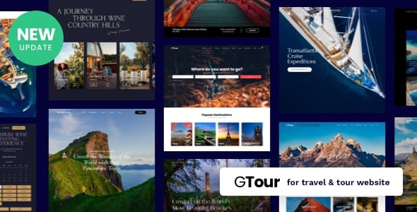Grand Tour | Travel Agency WordPress