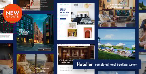 Hoteller Booking WordPress Hoteller Booking WordPress