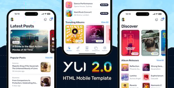 Yui - Mobile Template Yui - Mobile Template