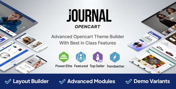 Journal - Advanced Opencart Theme Builder