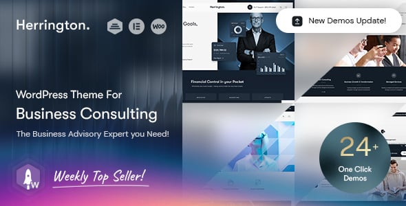 Herrington - Business Consulting WordPress Theme Herrington - Business Consulting WordPress Theme