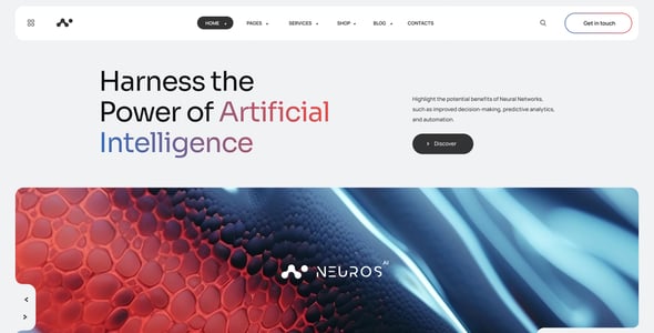 Neuros | AI Agency & Technology WordPress Theme Neuros | AI Agency & Technology WordPress Theme