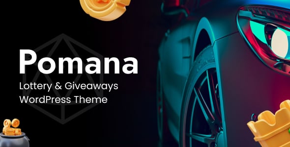 Pomana - Lottery & Giveaways WordPress Theme Pomana - Lottery & Giveaways WordPress Theme