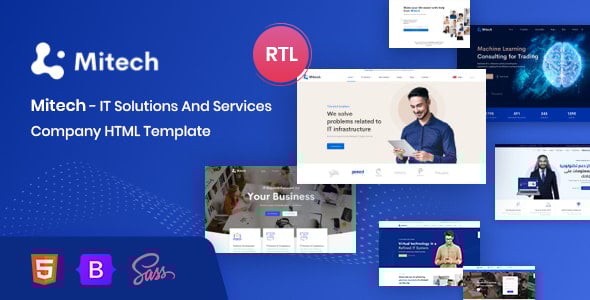 Mitech -  IT Solutions And Services Company HTML Template Mitech -  IT Solutions And Services Company HTML Template