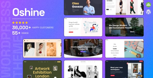Oshine - Multipurpose Creative WordPress Theme Oshine - Multipurpose Creative WordPress Theme