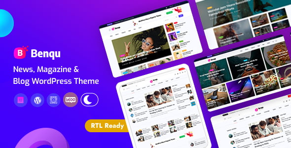 Benqu - News Magazine WordPress Theme Benqu - News Magazine WordPress Theme