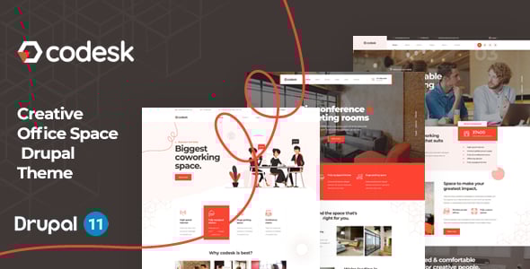 Codesk - Creative Office Space Drupal 11 Theme Codesk - Creative Office Space Drupal 11 Theme