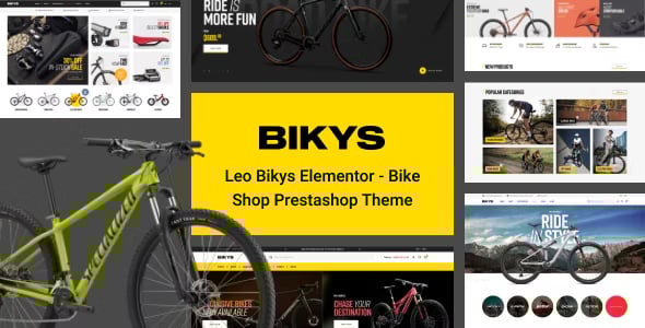 Leo Bikys Elementor - Bike Shop Prestashop Theme Leo Bikys Elementor - Bike Shop Prestashop Theme