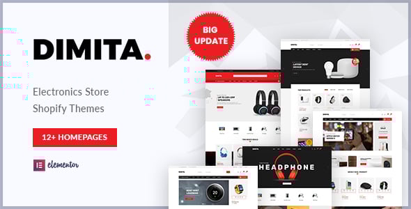 Dimita - Multipurpose Electronics Theme for Shopify Dimita - Multipurpose Electronics Theme for Shopify