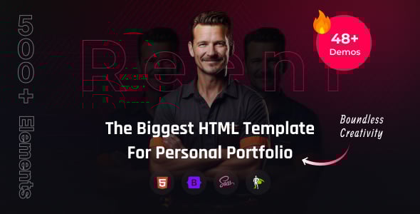 Reeni – Personal Portfolio CV & Resume HTML Template Reeni – Personal Portfolio CV & Resume HTML Template