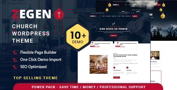 Zegen - Church WordPress Theme Zegen - Church WordPress Theme