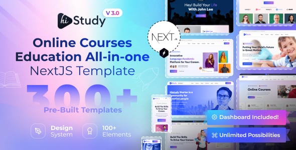 HiStudy - Online Courses & Education React NextJS Template HiStudy - Online Courses & Education React NextJS Template