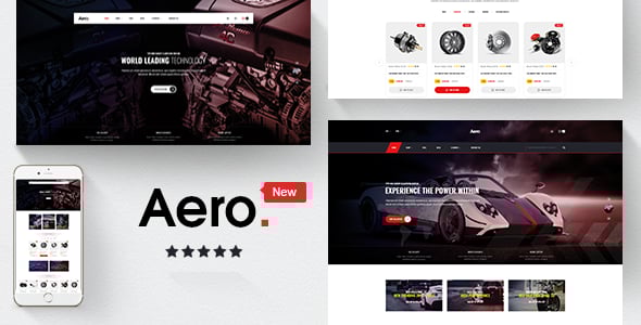 Aero - Car Accessories Responsive Opencart 3.x Theme Aero - Car Accessories Responsive Opencart 3.x Theme