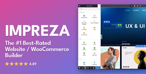 Impreza – WordPress Website and WooCommerce Builder Impreza – WordPress Website and WooCommerce Builder
