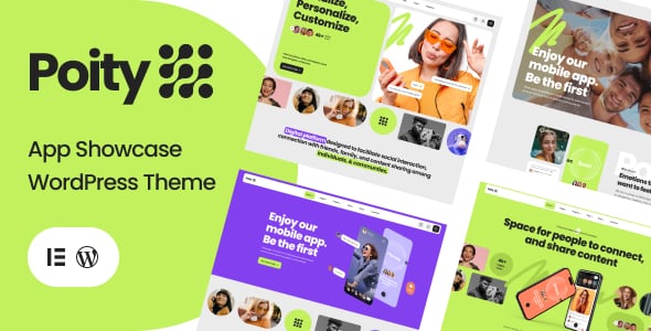 Poity - Technology & App Showcase WordPress Theme Poity - Technology & App Showcase WordPress Theme