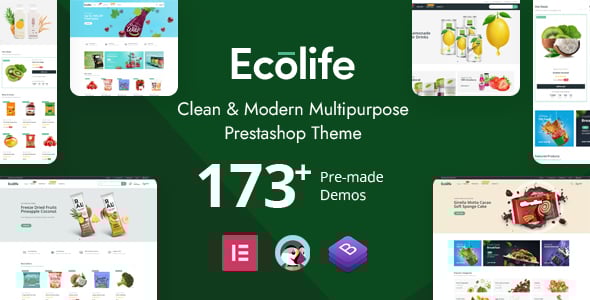 Ecolife Elementor - Multipurpose Prestashop 1.7.x, 8.x Theme Ecolife Elementor - Multipurpose Prestashop 1.7.x, 8.x Theme