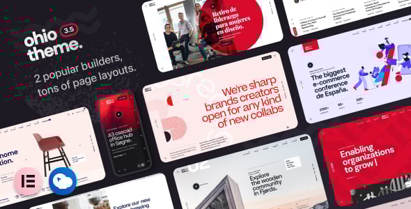 Ohio - Creative Portfolio & Agency WordPress Theme Ohio - Creative Portfolio & Agency WordPress Theme