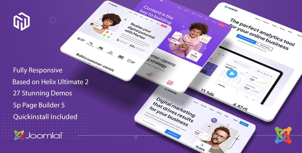 Martex - Software, SaaS & Startup Joomla 5 Template Martex - Software, SaaS & Startup Joomla 5 Template