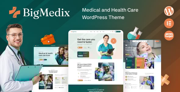 Bigmedix - Medical and Health Care WordPress Theme