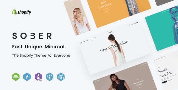 Sober - Minimal Multipurpose Shopify Theme for High Conversion Rates