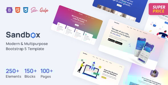 Sandbox - Modern & Multipurpose Bootstrap 5 Template Sandbox - Modern & Multipurpose Bootstrap 5 Template