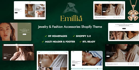 Emillia – Jewelry & Fashion Accessories Shopify Theme Emillia – Jewelry & Fashion Accessories Shopify Theme