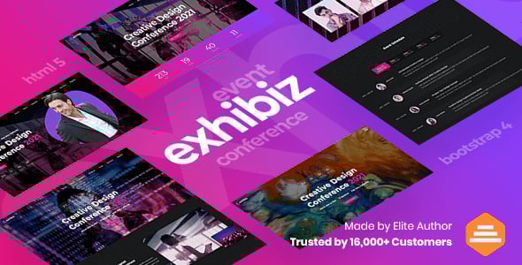 Exhibiz - Event Conference and Meetup HTML Template Exhibiz - Event Conference and Meetup HTML Template