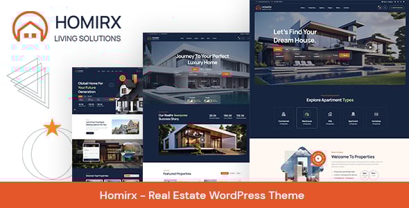 Homirx - Real Estate WordPress Theme Homirx - Real Estate WordPress Theme