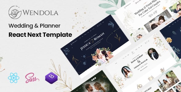 Wendola - Wedding & Planner React Next Template