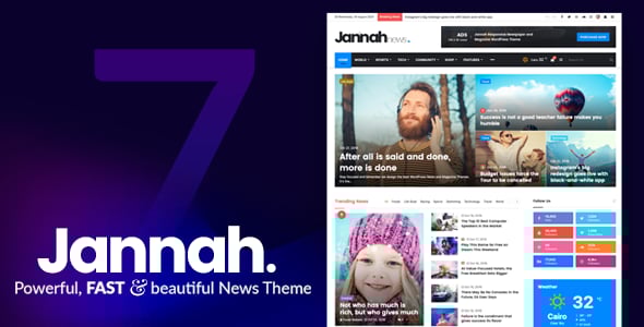Jannah - Newspaper Magazine News BuddyPress WordPress Theme Jannah - Newspaper Magazine News BuddyPress WordPress Theme