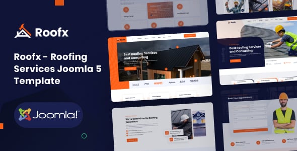 Roofx - Joomla 5 Roofing Services Template | Construction Roofx - Joomla 5 Roofing Services Template | Construction